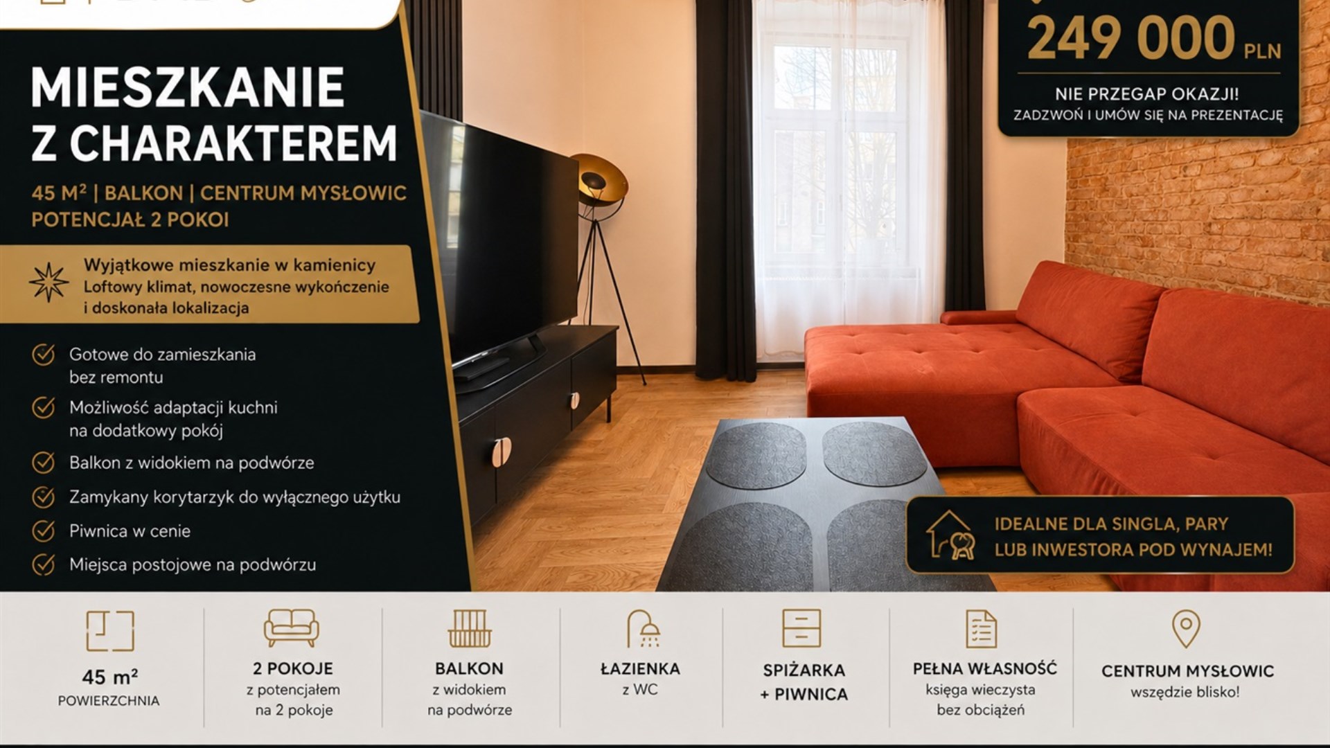 Mieszkanie na sprzedaż